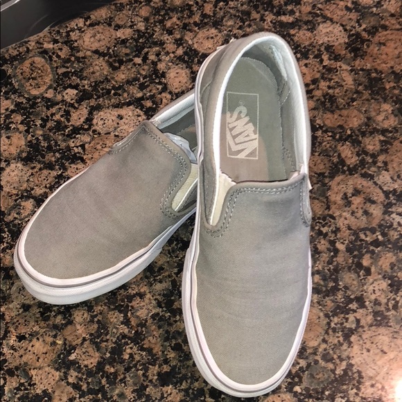 grey vans size 6